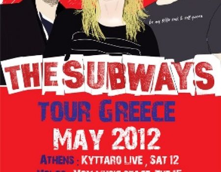 The SUBWAYS live tour in Greece-