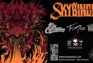 SKYBINDER Special guests: Kin Corruption + Tripnote + Virgin’s Mary’s Eyes @AN club
