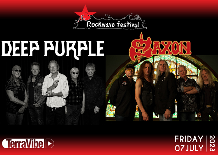 Deep Purple,  Saxon στο Rockwave Festival!