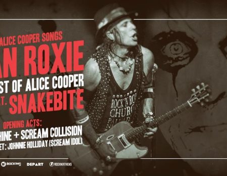 Ryan Roxie (guitarist of Alice Cooper) feat. Snakebite + Wild Machine + Scream Collision