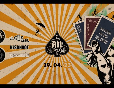 Ulalume + Resonoot + N’Cheezed +The Smoking Hiccup Machine + Beggar’s Delight at An club