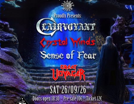 CLAIRVOYANT / CRYSTAL WINDS / SENSE OF FEAR / GREAT VOYAGER 