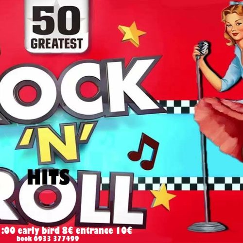 50 Greatest Rock ‘n’ Roll Hits / Skelters live!