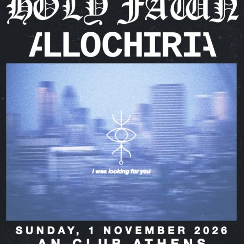 HOLY FAWN (USA) + Allochiria live at An Club 