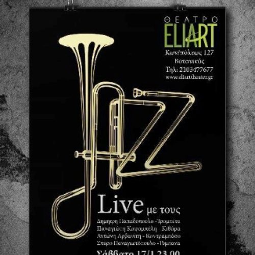 JAZZ LIVE STO ELIART - AFISA