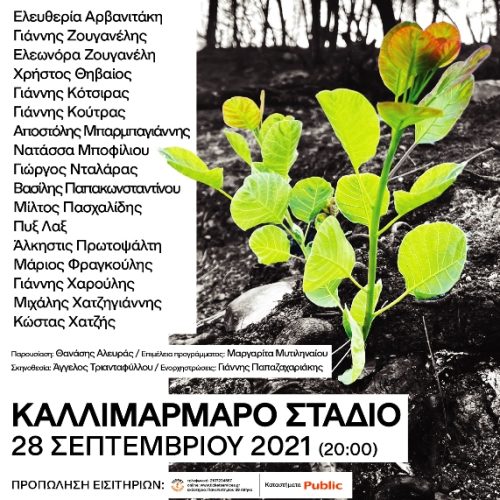 «ΜΕΝΟΥΜΕ ΟΡΘΙΟΙ»  Συναυλία για την ενίσχυση των πυρόπληκτων οικογενειών της Βόρειας Εύβοιας