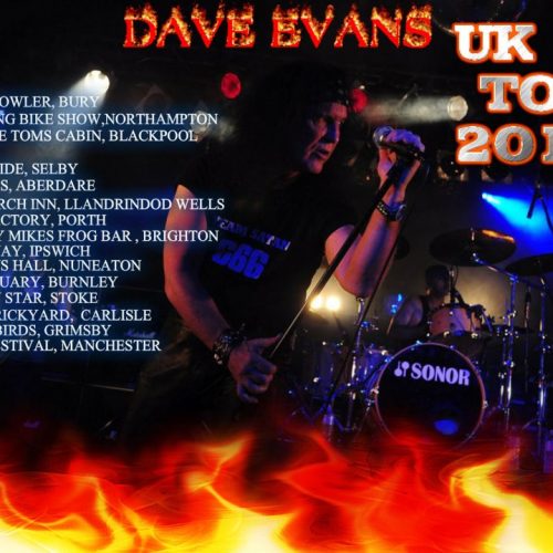 Dave Evans UK Tour 2013