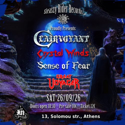 CLAIRVOYANT / CRYSTAL WINDS / SENSE OF FEAR / GREAT VOYAGER 