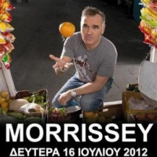 Ο Morrissey στο Θέατρο Λυκαβηττού