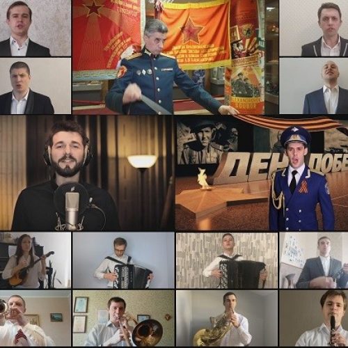 «Η Ημέρα της Νίκης» Θοδωρής Βουτσικάκης & Ορχήστρα Alexandrov Τραγουδούν ΜΑΖΙ για την ΕΙΡΗΝΗ